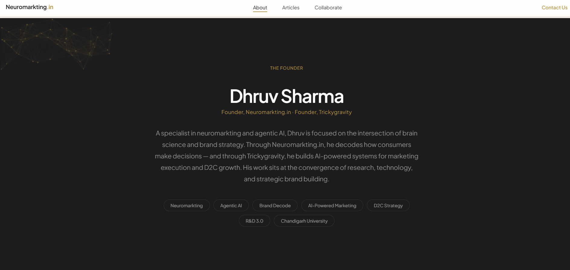 Neuromarketing Website